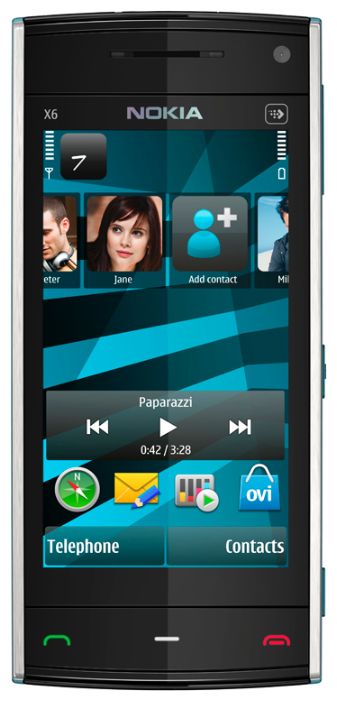 Телефоны GSM - Nokia X6 8Gb
