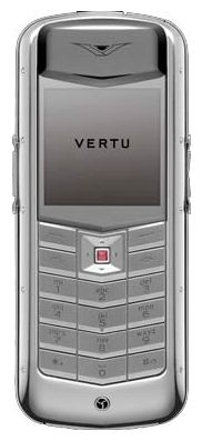 Телефоны GSM - Vertu Constellation Exotic polished stainless steel dark pink karung skin