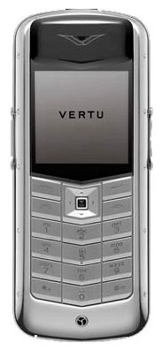 Телефоны GSM - Vertu Constellation Exotic Polished stainless steel black ostrich skin