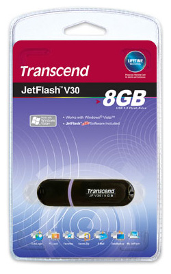USB Flash drive - Transcend JetFlash V30 8Gb