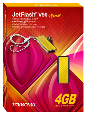 USB Flash drive - Transcend JetFlash V90P 4Gb