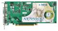 Видеокарты - MSI GeForce 7950 GX2 500 Mhz PCI-E 1024 Mb 1200 Mhz 512 bit 2xDVI TV YPrPb